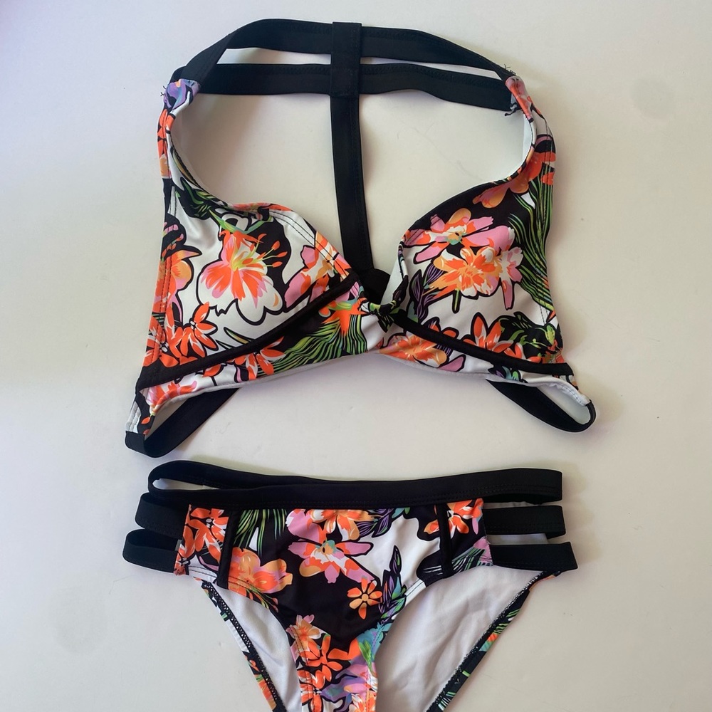 Floral Bikini Tropical Print